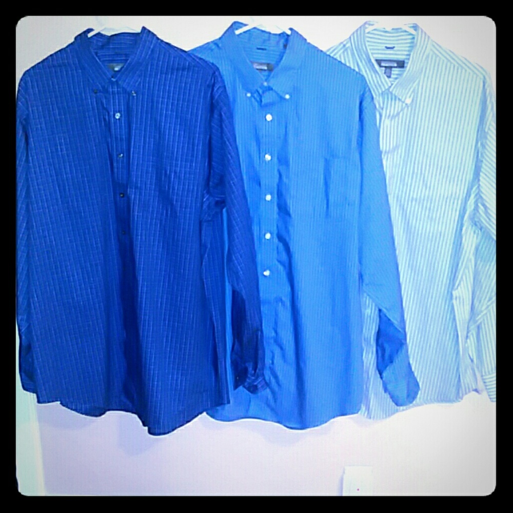 Kenneth Cole Men's Bundle XL dress shirts